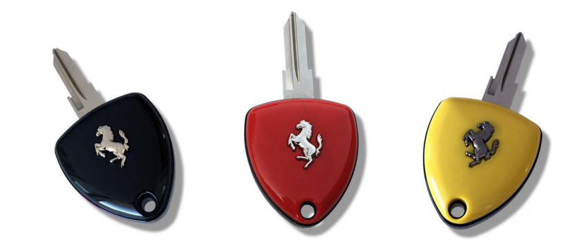 Cavallino style Ferrari keys