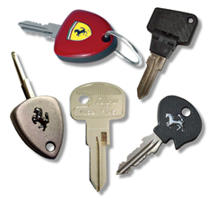 older style Ferrari keys